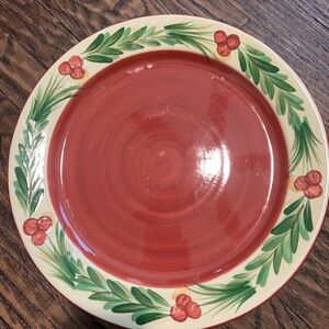 Southern Living Gail Pittman Christmas Memories serving platter 14”